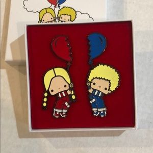 Sanrio Patty & Jimmy Enamel Pin Set